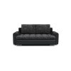 TOKIO VIII kinyitható kanapé, szín - hamuszürke / fekete