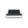 TOKIO VIII kinyitható kanapé, szín - sötétszürke / fehér